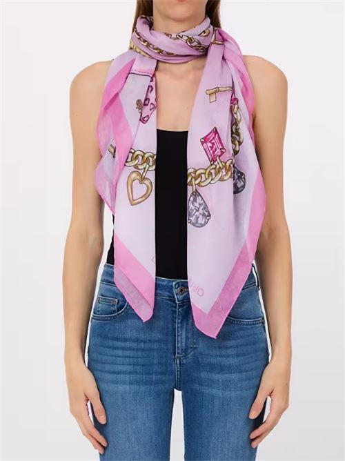Sciarpa rosa Liu Jo | 2A6054T2745.52215